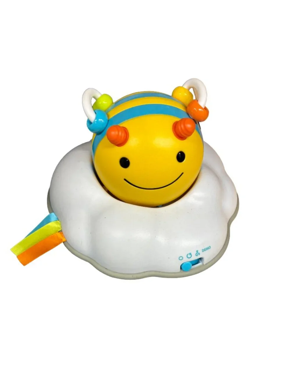 Skip Hop Follow-Me Bee Crawl Toy 3-Stage Musical Developmental Baby Toy WORKS